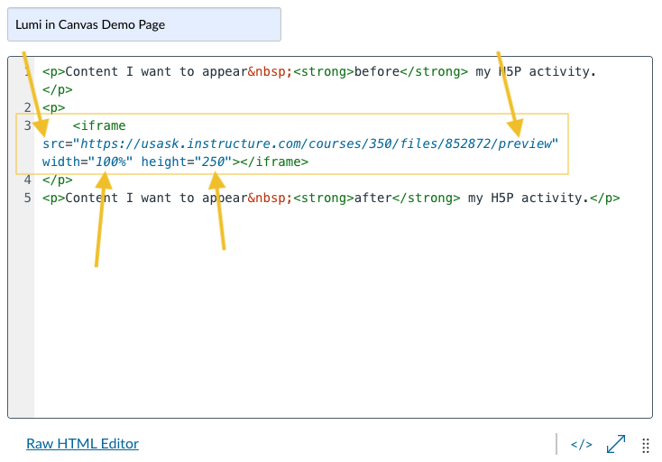 publish lumi canvas 12