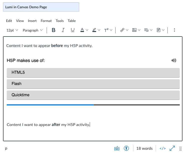 publish lumi canvas 13
