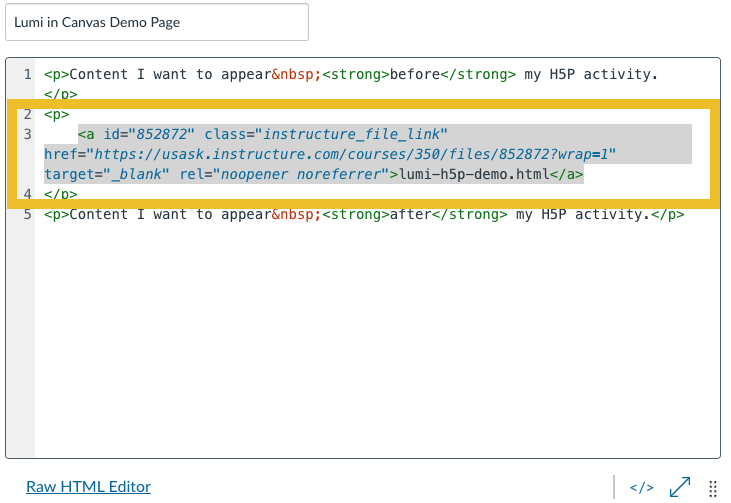 publish lumi canvas 9