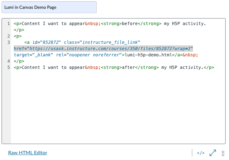 publish lumi canvas 9